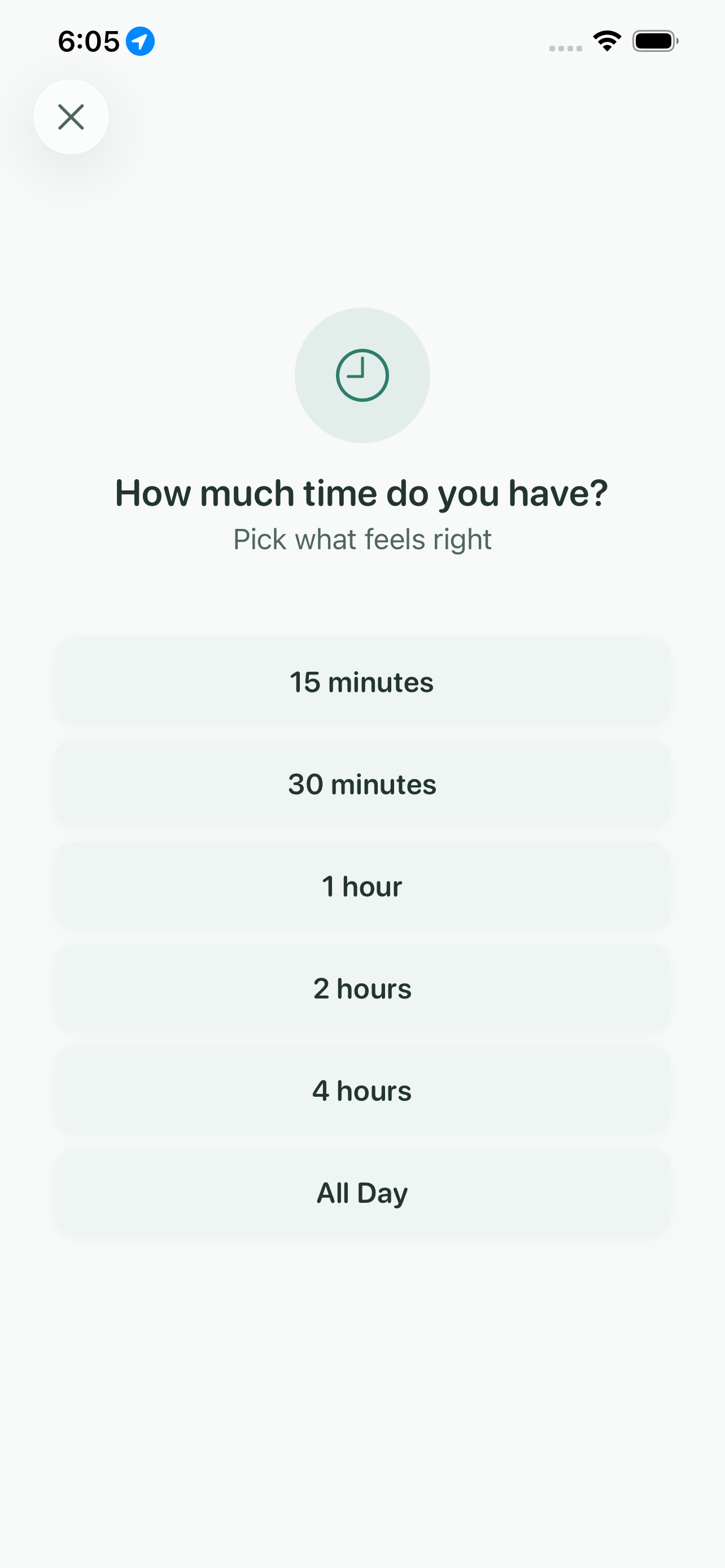 Maybe... Later app screenshot