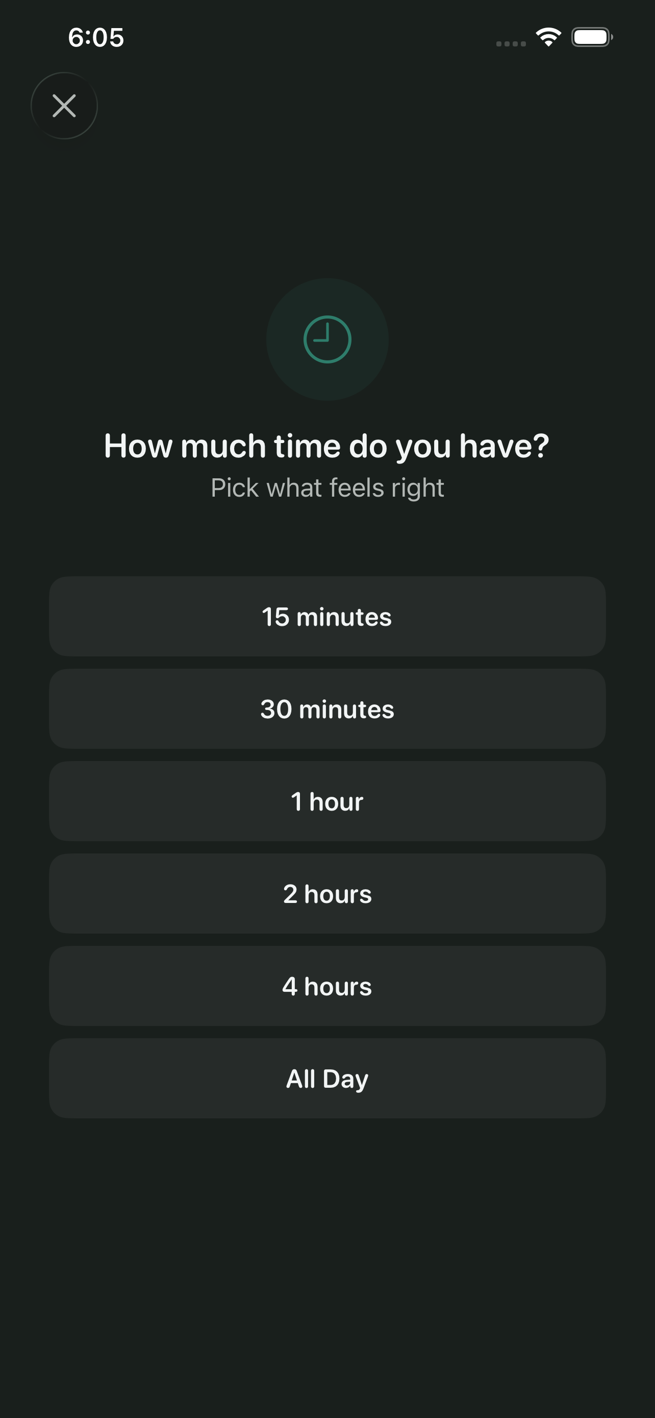 Maybe... Later app screenshot